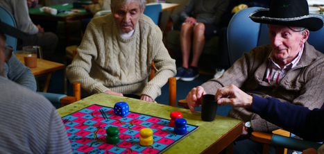 people playing games together