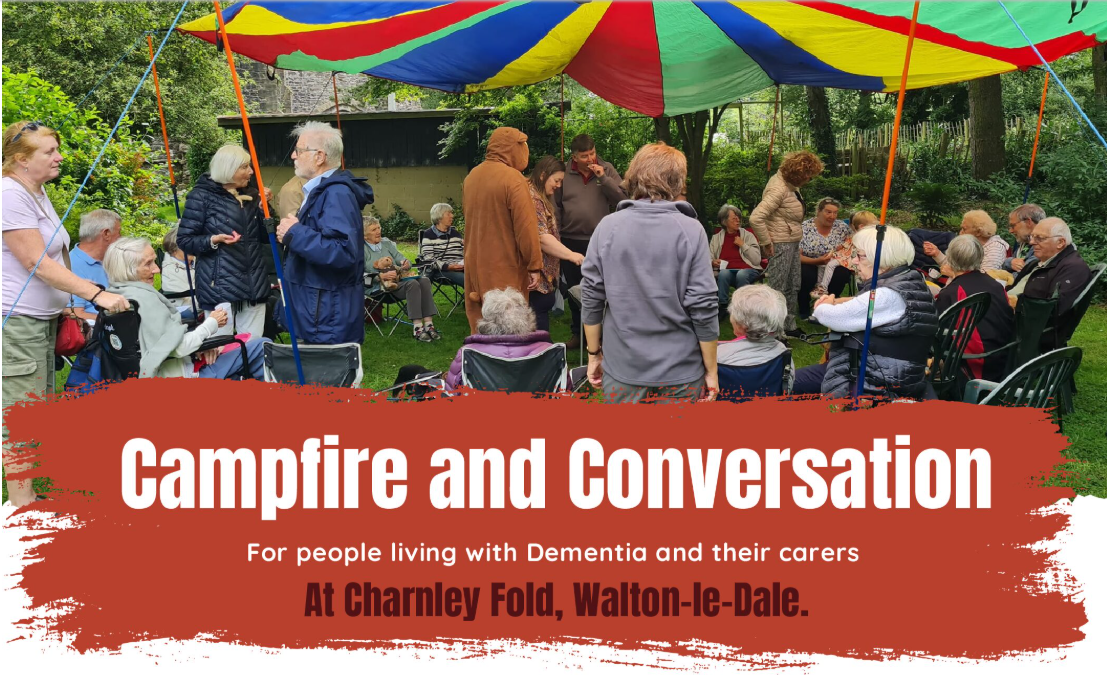 Campfire and conversation